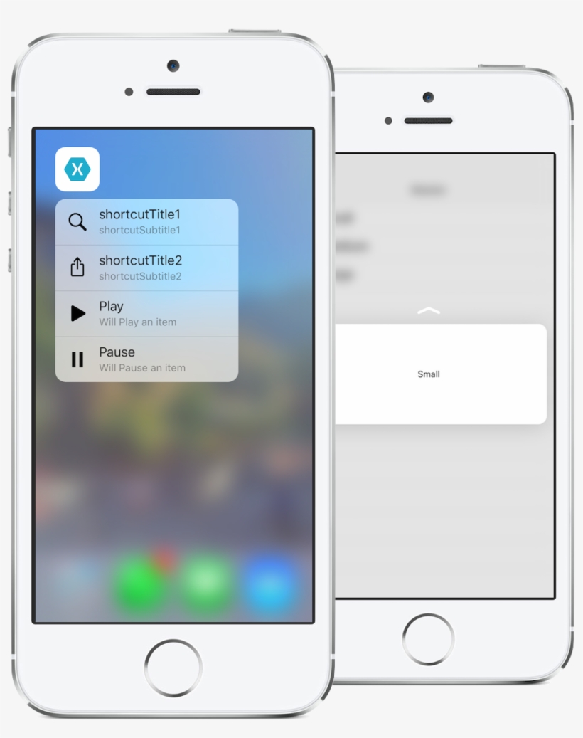 Ios9-3dtouch - Iphone, transparent png #8213350