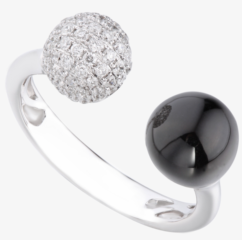 Distinctive Disco Ball Diamond Ring - Earrings, transparent png #8213742