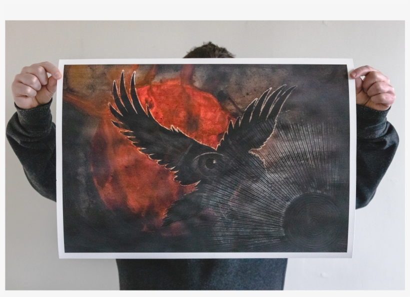 Thomas Hooper "flight Of A Dying Sun" Giclee Print - Creative Arts, transparent png #8213810