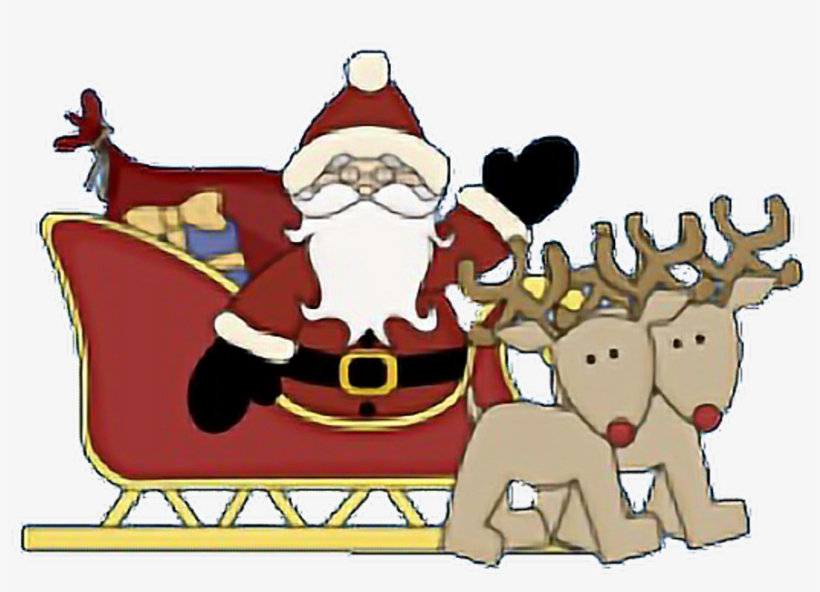 Christmas Sticker - Cartoon, transparent png #8214107
