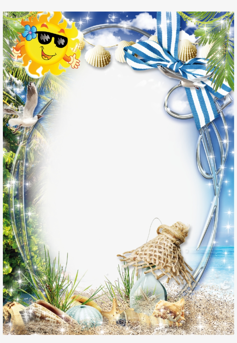 Cute Frames, Picture Frames, Png Photo, Scrapbook Frames, - Summer Transparent Frames Png, transparent png #8214803
