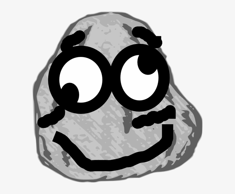 Rock With A Face Clipart, transparent png #8215222