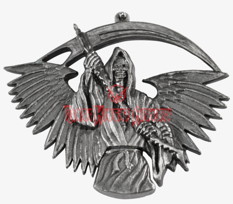 Necklace Grim Reaper Stainless Steel, transparent png #8215388