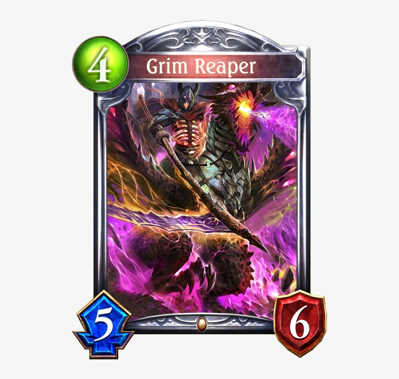 Unevolved Grim Reaper Evolved Grim Reaper - Shadowverse Holylord Eachtar, transparent png #8215484