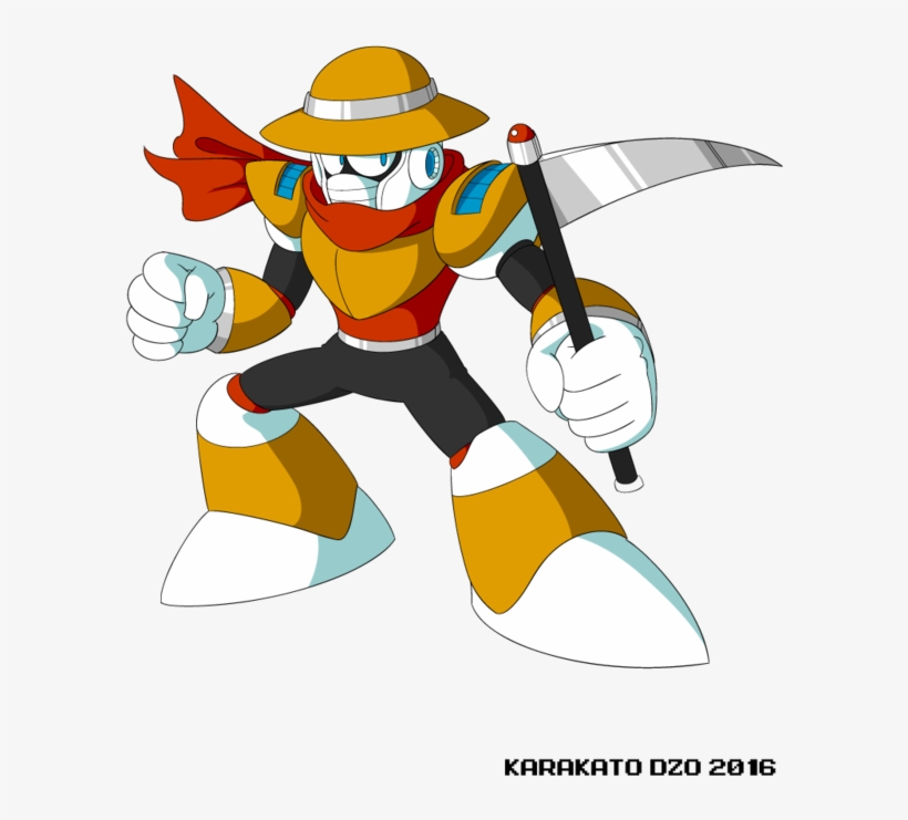 Scythe Man Mega Fd - Reaper Man Mega Man, transparent png #8216274