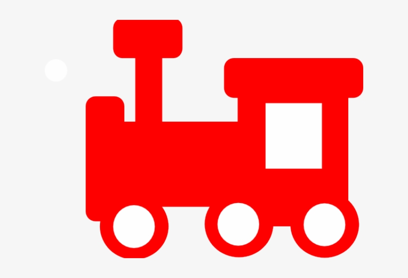 Train Clipart Silhouette - Red Clip Art, transparent png #8217091