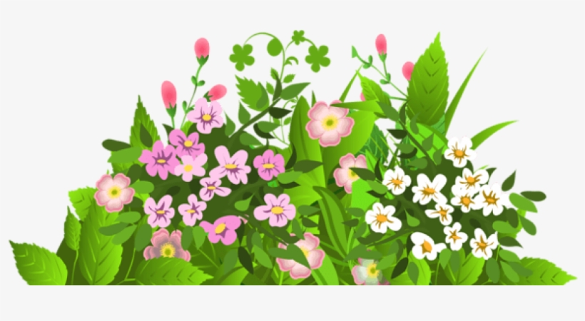 Free Png Download Flowers Decorative Element Clipart - Flowers Png Clipart, transparent png #8217470