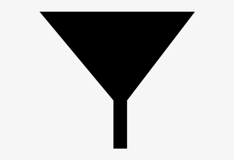 Martini Clipart Silhouette - Filtro Simbolo Png, transparent png #8217519