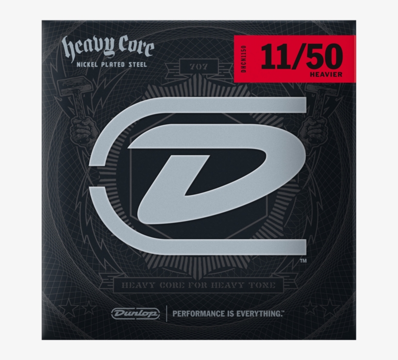 Dunlop Heavy Core 11-50, transparent png #8218185