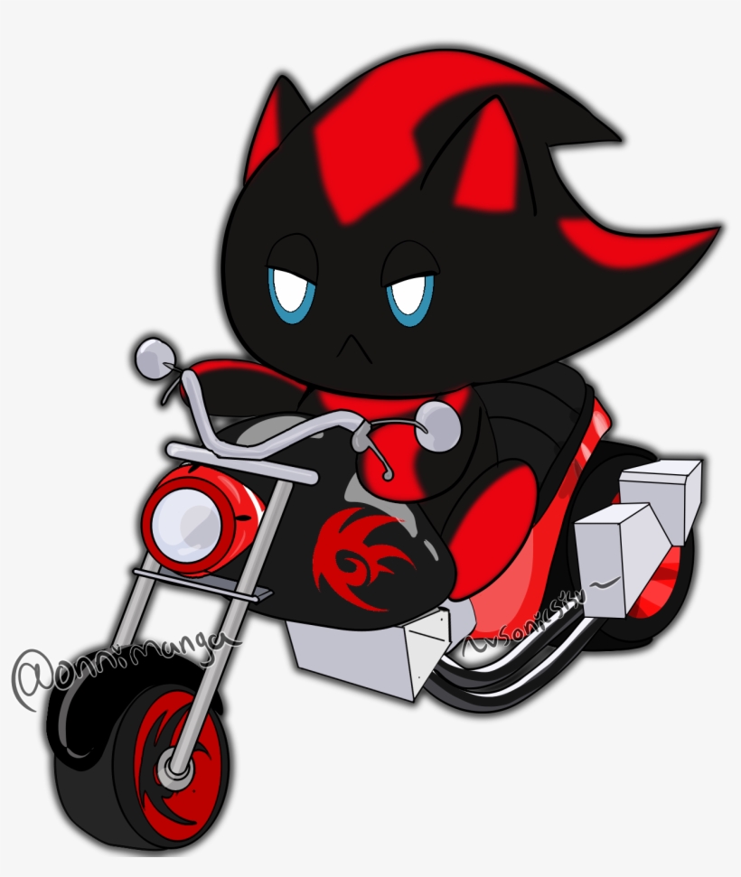 Damn, It's Shadow Chao - Shadow Chao, transparent png #8218671
