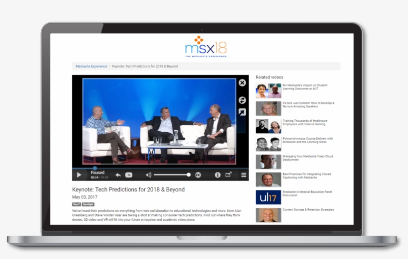 Sonic Foundry Announces Complete Online Event Solution, - Web Page, transparent png #8218789