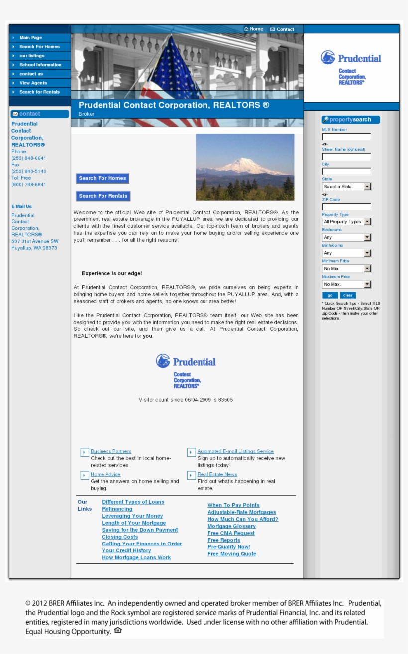 Prudential Contact Competitors, Revenue And Employees - Web Page, transparent png #8218825