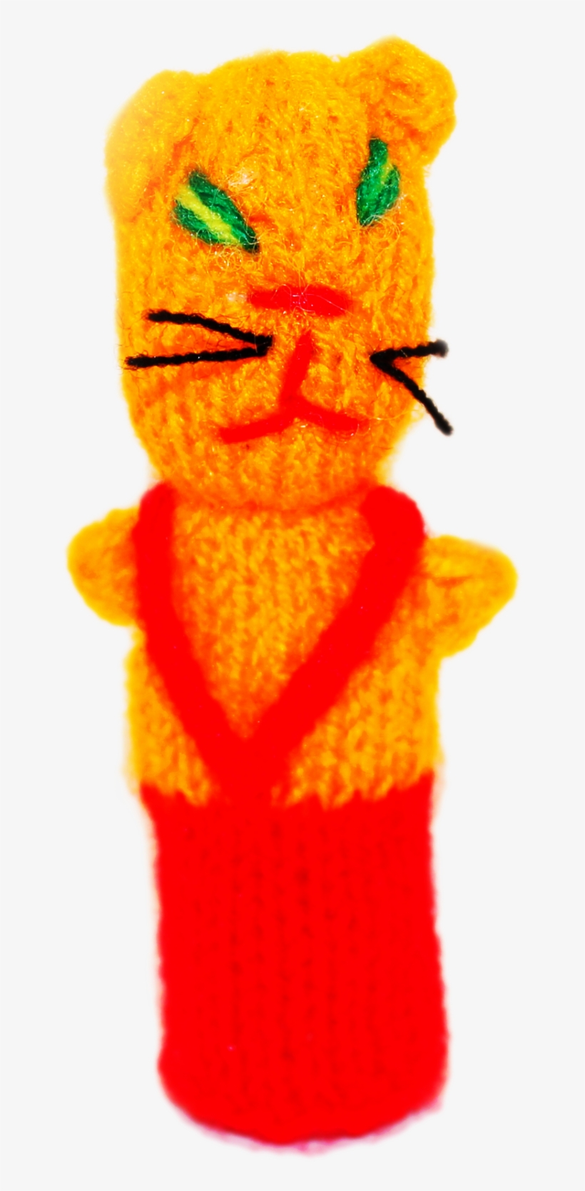 Orange Cat With Overalls - Cartoon, transparent png #8218917
