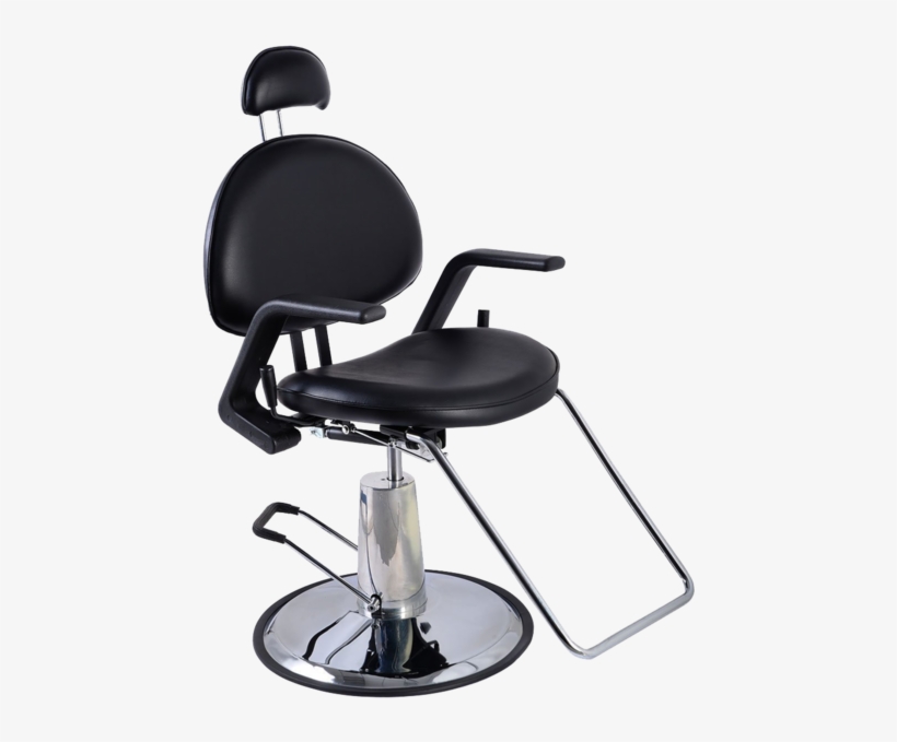 Giantex Reclining Hydraulic Salon Barber Chair Beauty - Adjustable Chair For Salon, transparent png #8219395