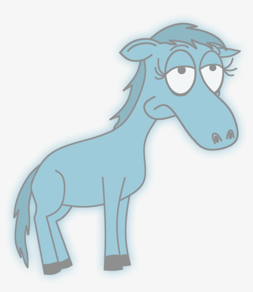'no, A Ghost Horse Should Always Have A Rider, She - Cartoon, transparent png #8220143