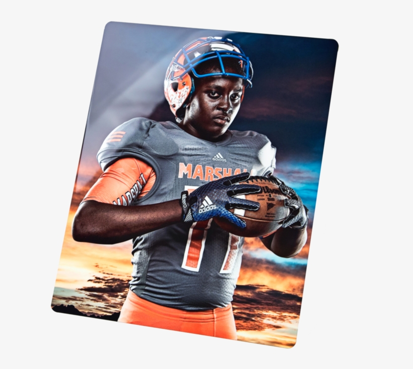 Metaldisplayprint - Football Helmet, transparent png #8220443