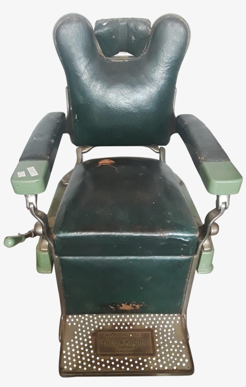 Antique Barber Chair On Chairish - Barber Chair, transparent png #8220494