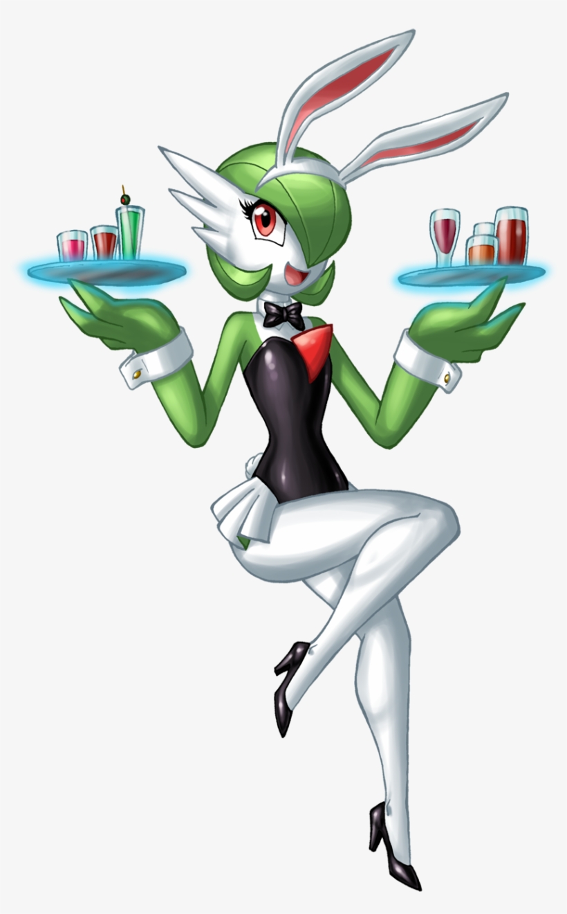 Pkmn-gardevoir Service - Cartoon, transparent png #8220537