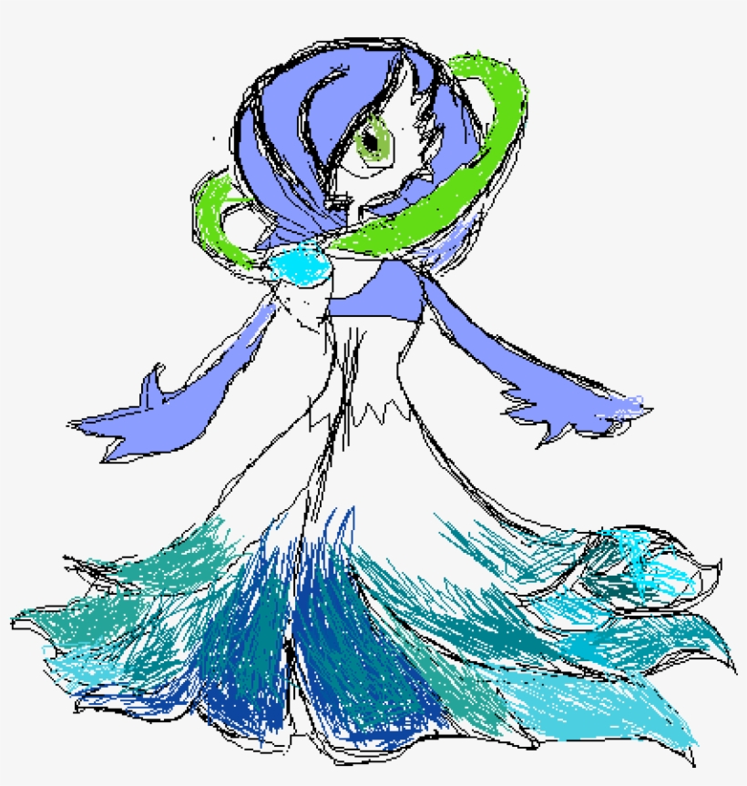 Gardevoir X - - Illustration, transparent png #8220666