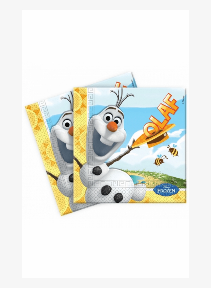 Frozen Olaf In Summer Plastic Party Bags - Olaf Geburtstag, transparent png #8220936