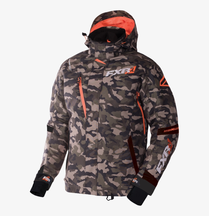 Mission X Fxr Snowmobile Jacket Mens Army Urban Camo - Camo Snowmobile Suit, transparent png #8221063