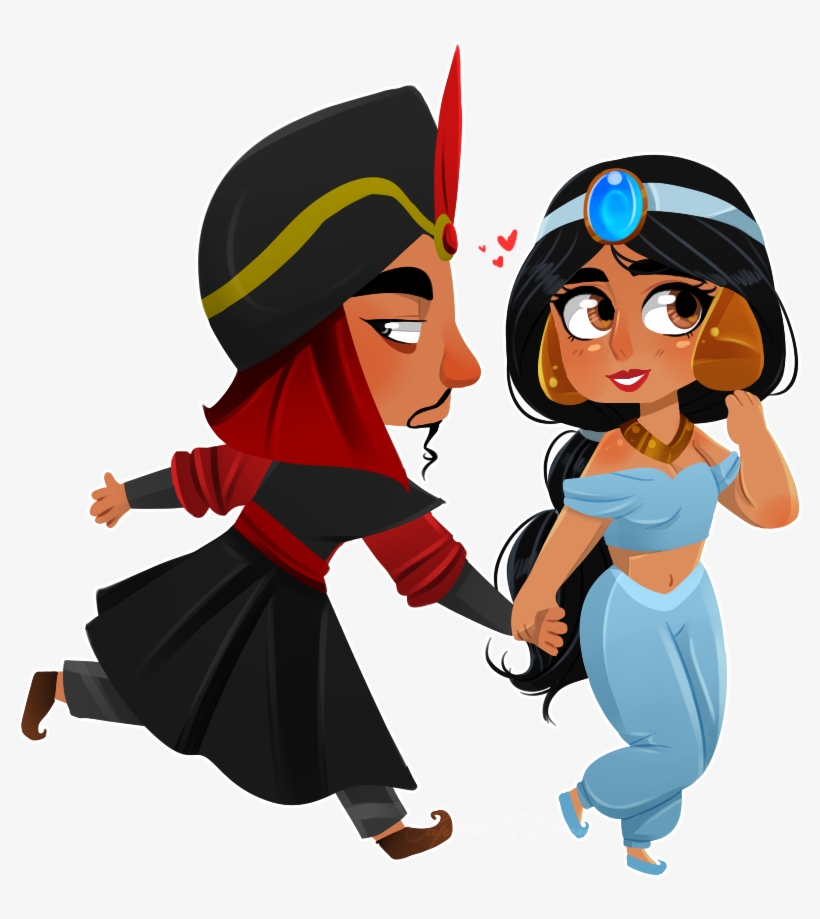 Pcm- Jasmine And Jafar By Navitae - Джафар Жасмин, transparent png #8221257