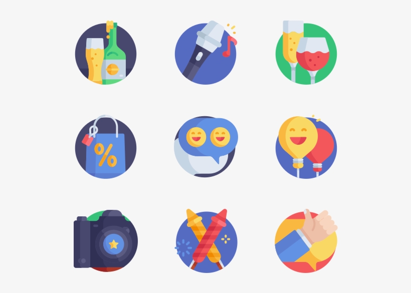 Happiness - Flat Icon, transparent png #8222191