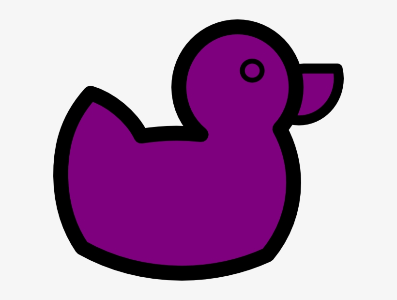 Purple Duck Clipart, transparent png #8222558