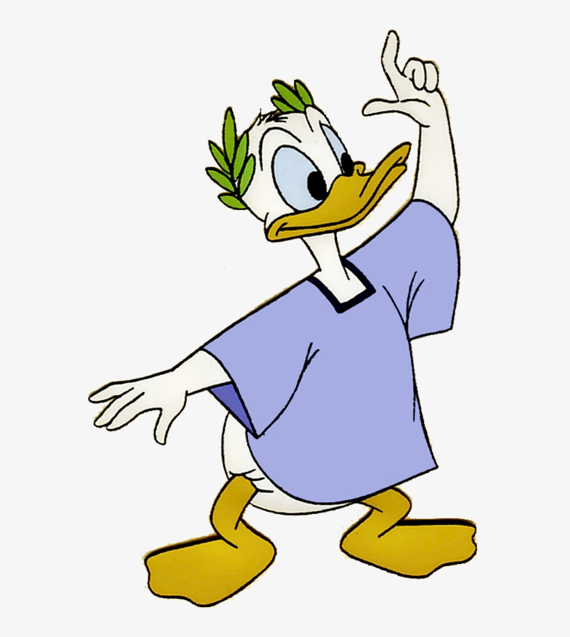 Donald Duck Clipart - Donald Duck Roman, transparent png #8222748