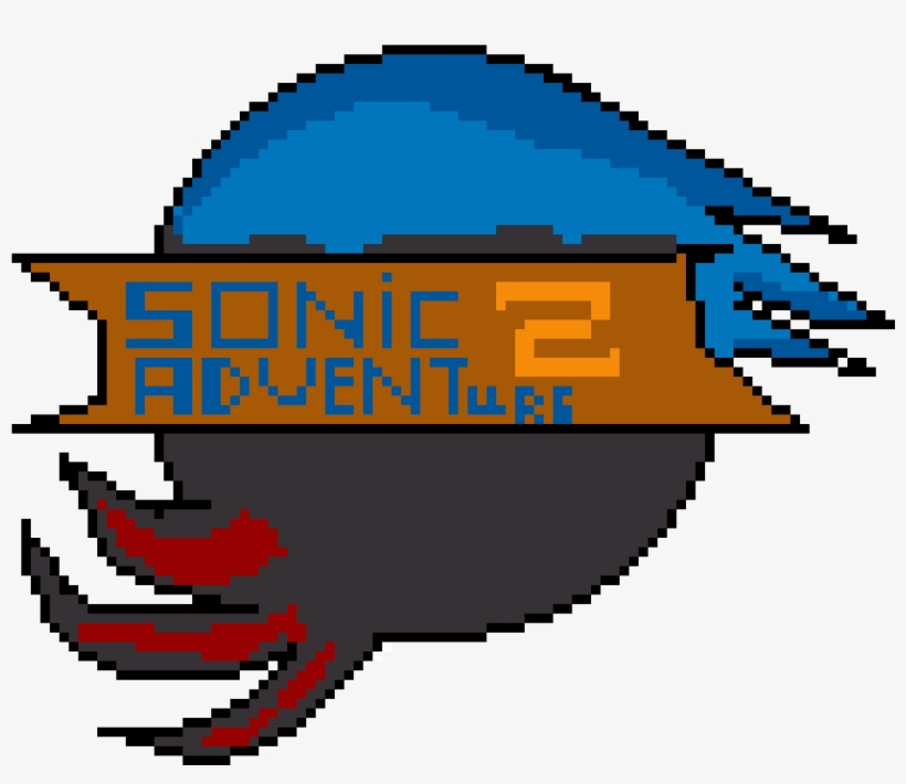 Sonic Adventure Logo, transparent png #8222749