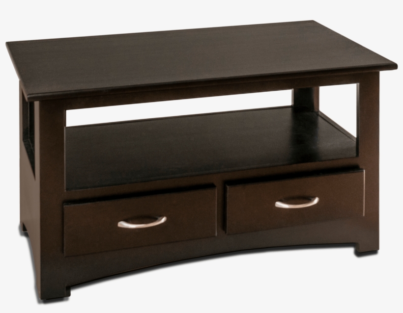 #340 Coffee Table - Drawer, transparent png #8223049