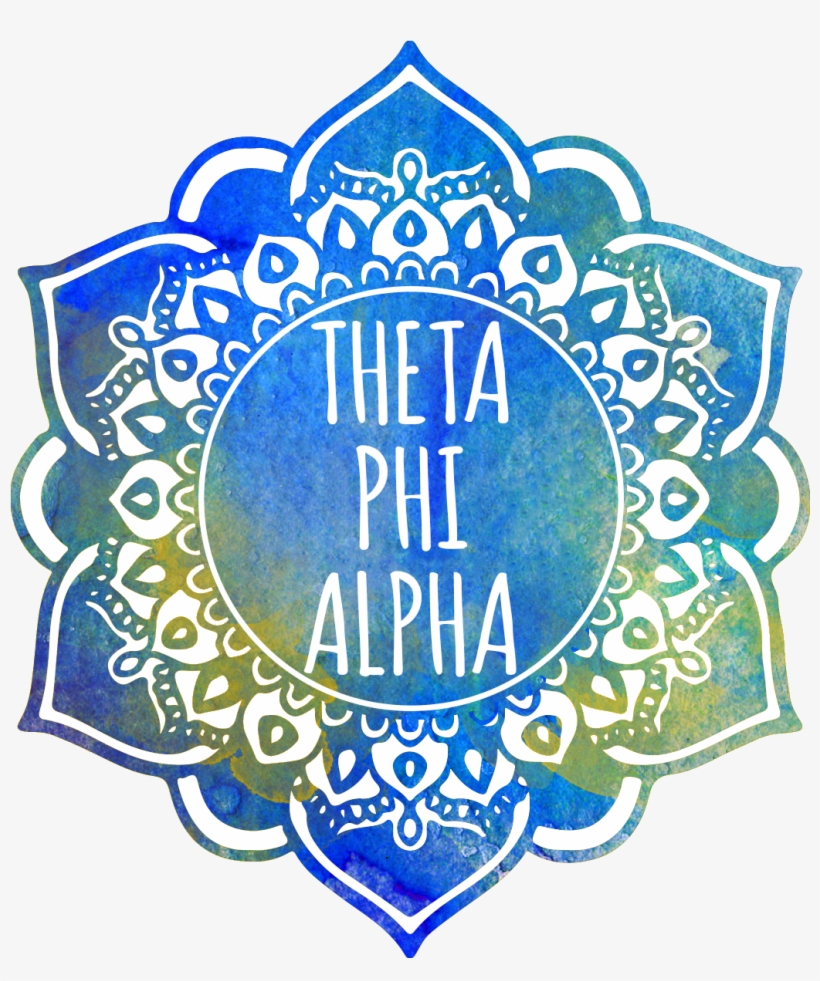 Theta Phi Alpha Mandala Air Freshener 2/package - Sigma Delta Tau Backgrounds, transparent png #8223147