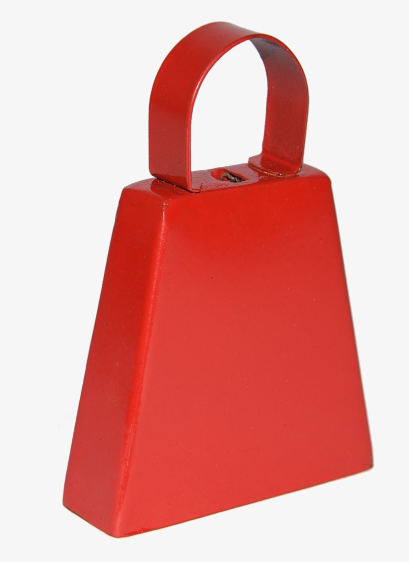 Details About Red Plain Post Box Cowbell [gogo Bells] - Handbag, transparent png #8223288