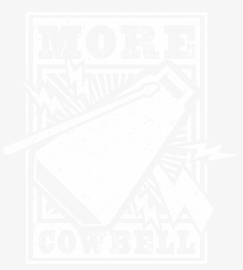 More Cowbell - Johns Hopkins Logo White, transparent png #8223630