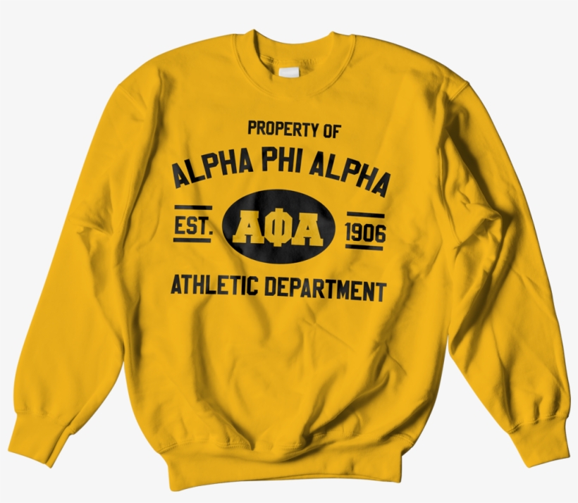 Alpha Phi Alpha Athletic Crewneck Sweatshirt - Jordan 6 Diffused Blue Shirt, transparent png #8223665