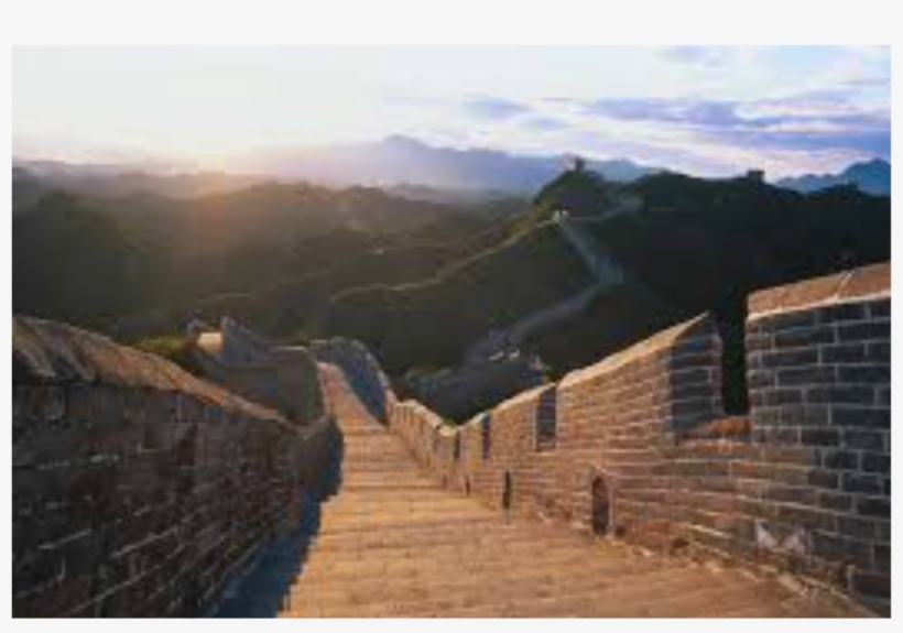 The Great Wall Of China - Great Wall Of China Wall, transparent png #8223921