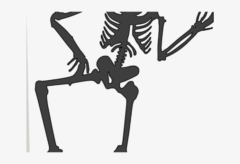 Skeleton Clipart Dancing - Dance Skeleton Transparent Background, transparent png #8224335