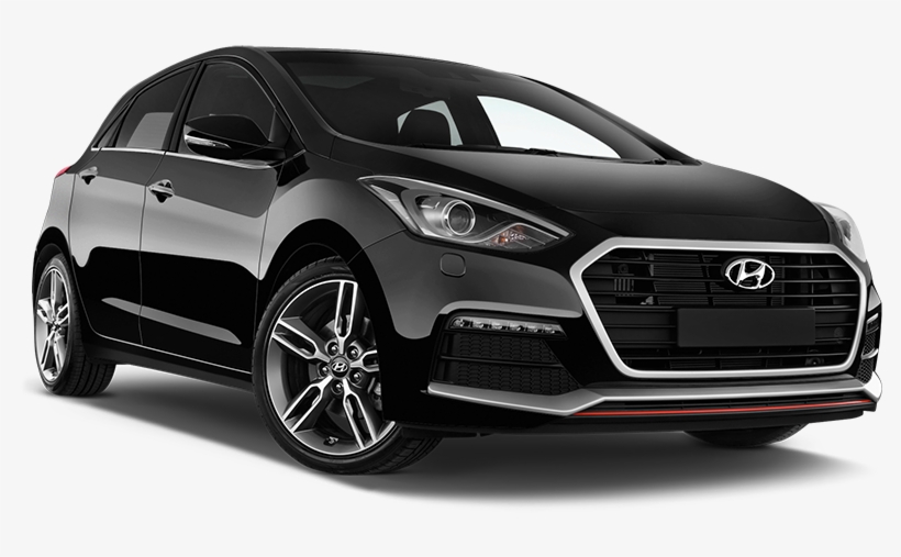 Hyundai I30 Company Car Front View - Audi Q2 Sport Black, transparent png #8225071