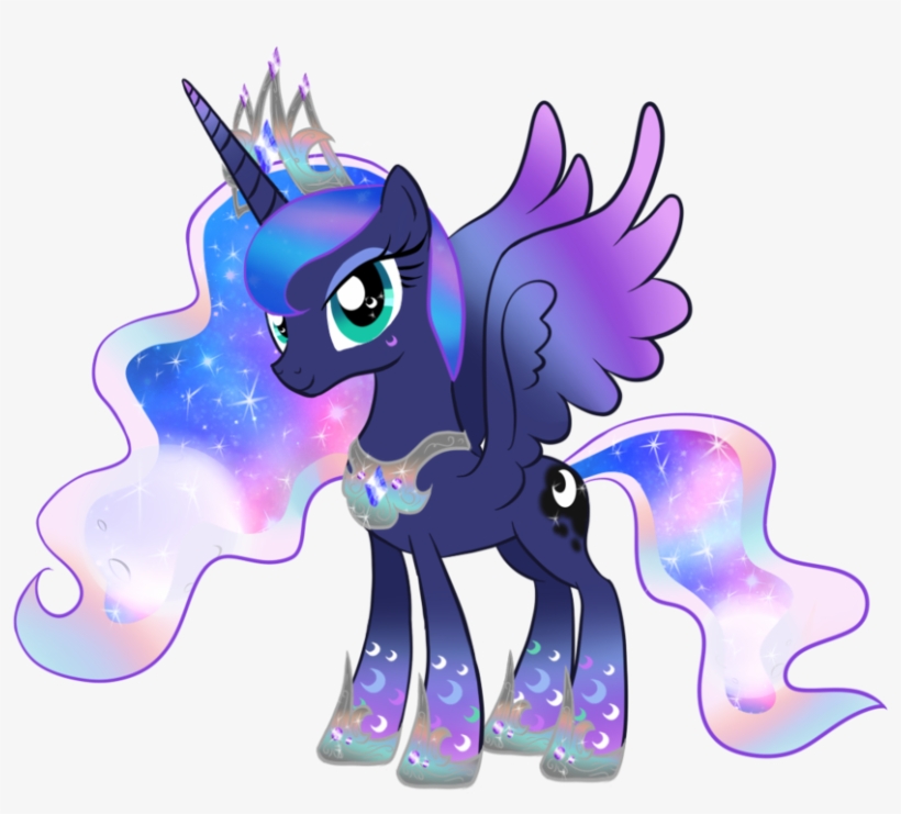 Http - //66 - Media - Tumblr - Nmbwwriurw1s2l2ugo1 - My Little Pony Rainbow Power Princess Luna, transparent png #8225076