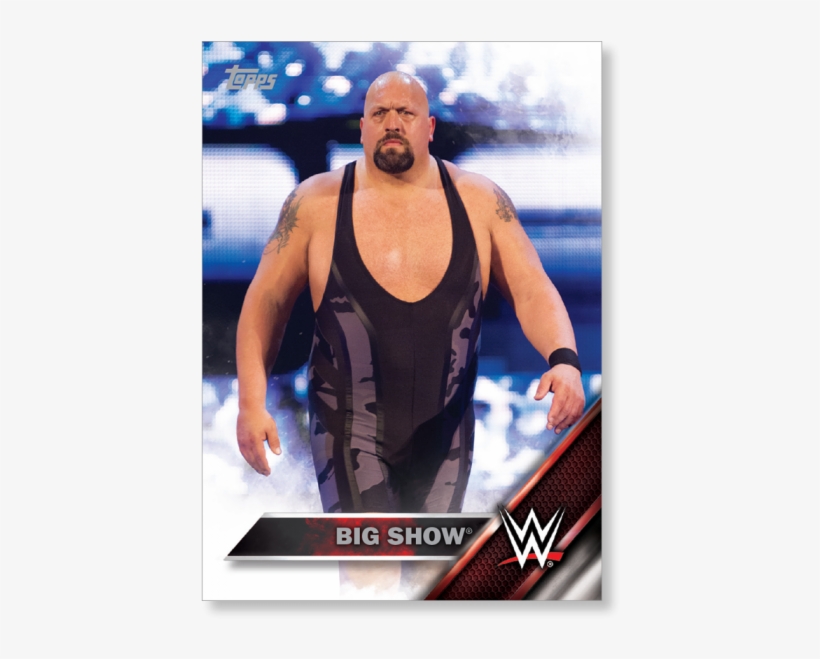 2016 Topps Wwe Big Show - Wwe 2k, transparent png #8225115