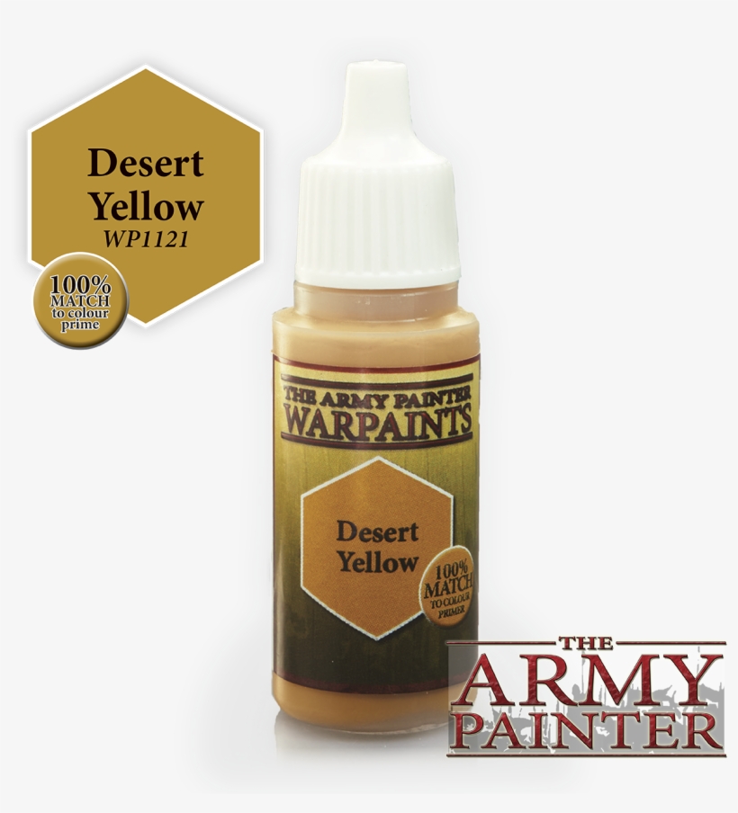 Desert Yellow 18ml - Barbarian Flesh Army Painter, transparent png #8225156