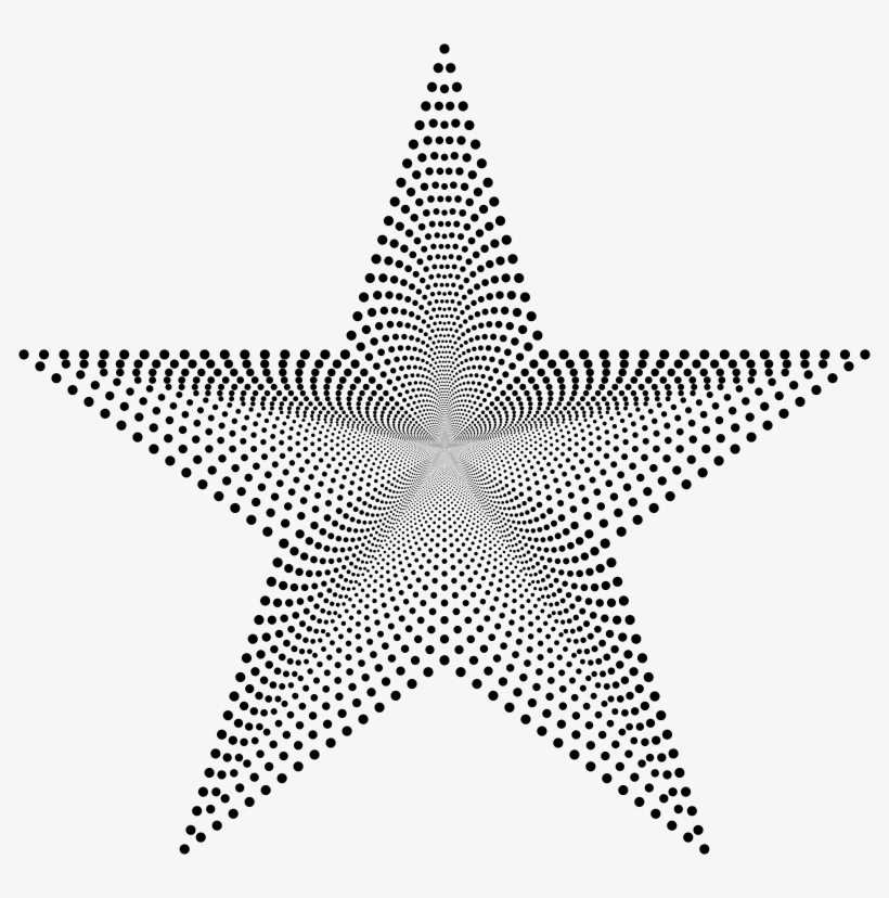 Star Dots - Bronze Star With V, transparent png #8225329