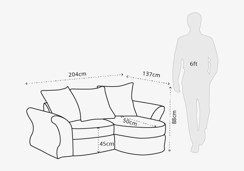 Sizeguide - Coffee Table, transparent png #8225765