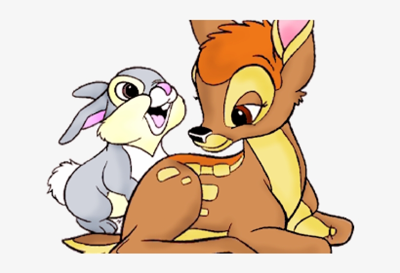 Thumper Cliparts - Bambi And Thumper Drawings, transparent png #8225795