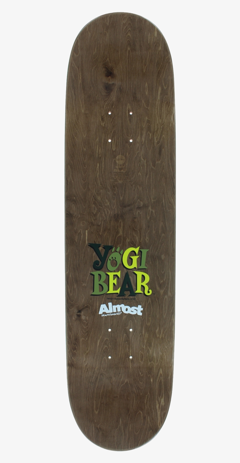 Almost Wilt Yogi Bear Skateboard Deck - Skateboard Deck, transparent png #8226106