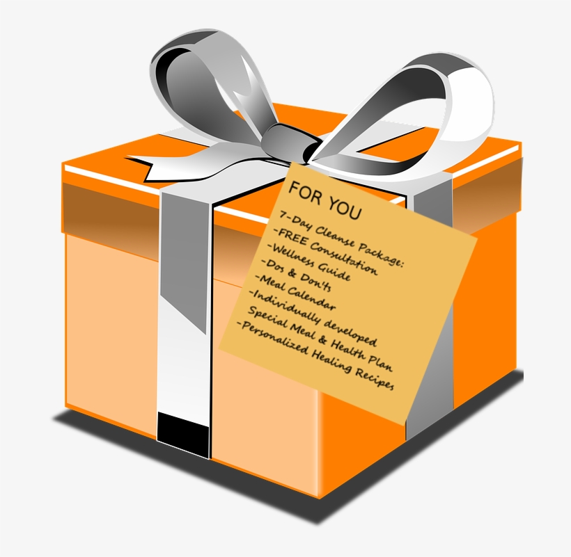 Gold Gift Box Png, transparent png #8226312