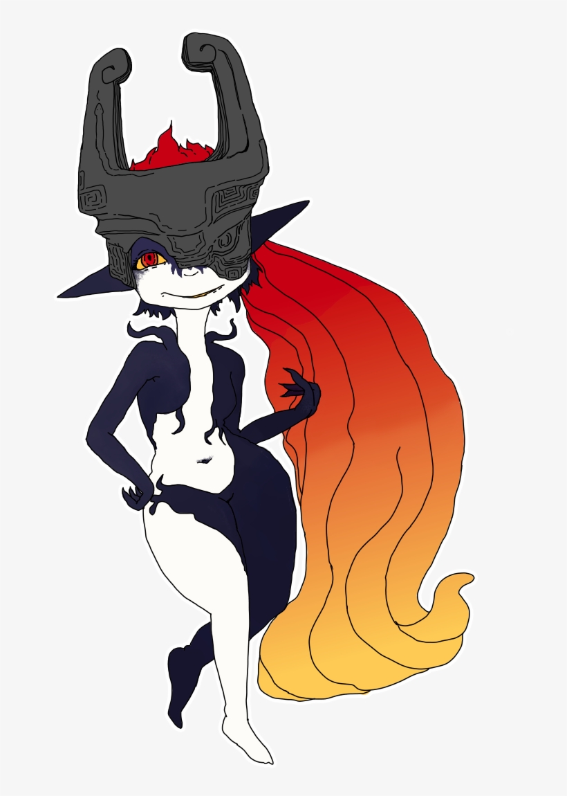 Imp Midna I Love Twilight Princess - Cartoon, transparent png #8227166