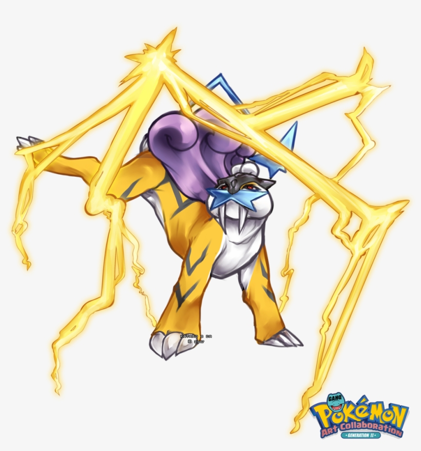 Raikou Used Thunder By Kavaro - Pokemon Snap, transparent png #8227171