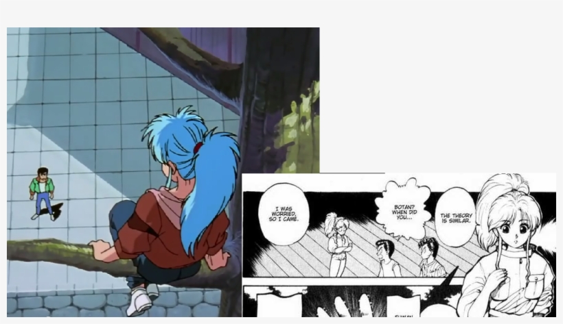 And Suddenly Botan And Her Appearance Isn't Anime Only - Cartoon, transparent png #8227394