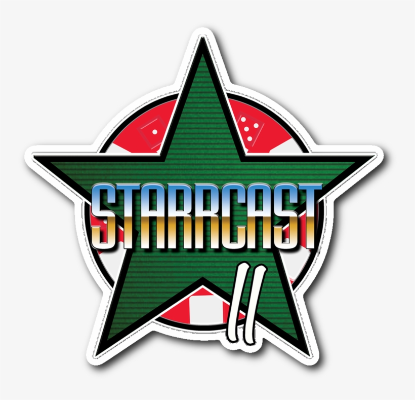 Starrcast 2 Die Cut Sticker - Starboy Sticker, transparent png #8227878
